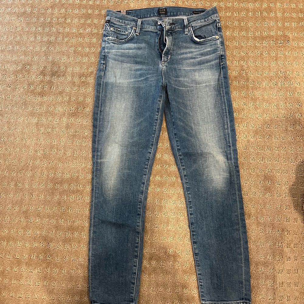 Citizens Of Humanity Rocket Crop High-Rise Skinny Women Jeans